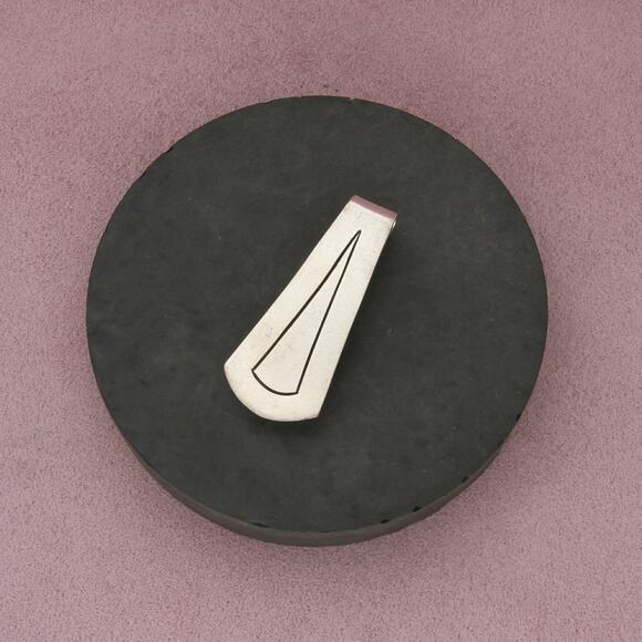 taxco mexico sterling silver vintage engravable money clip